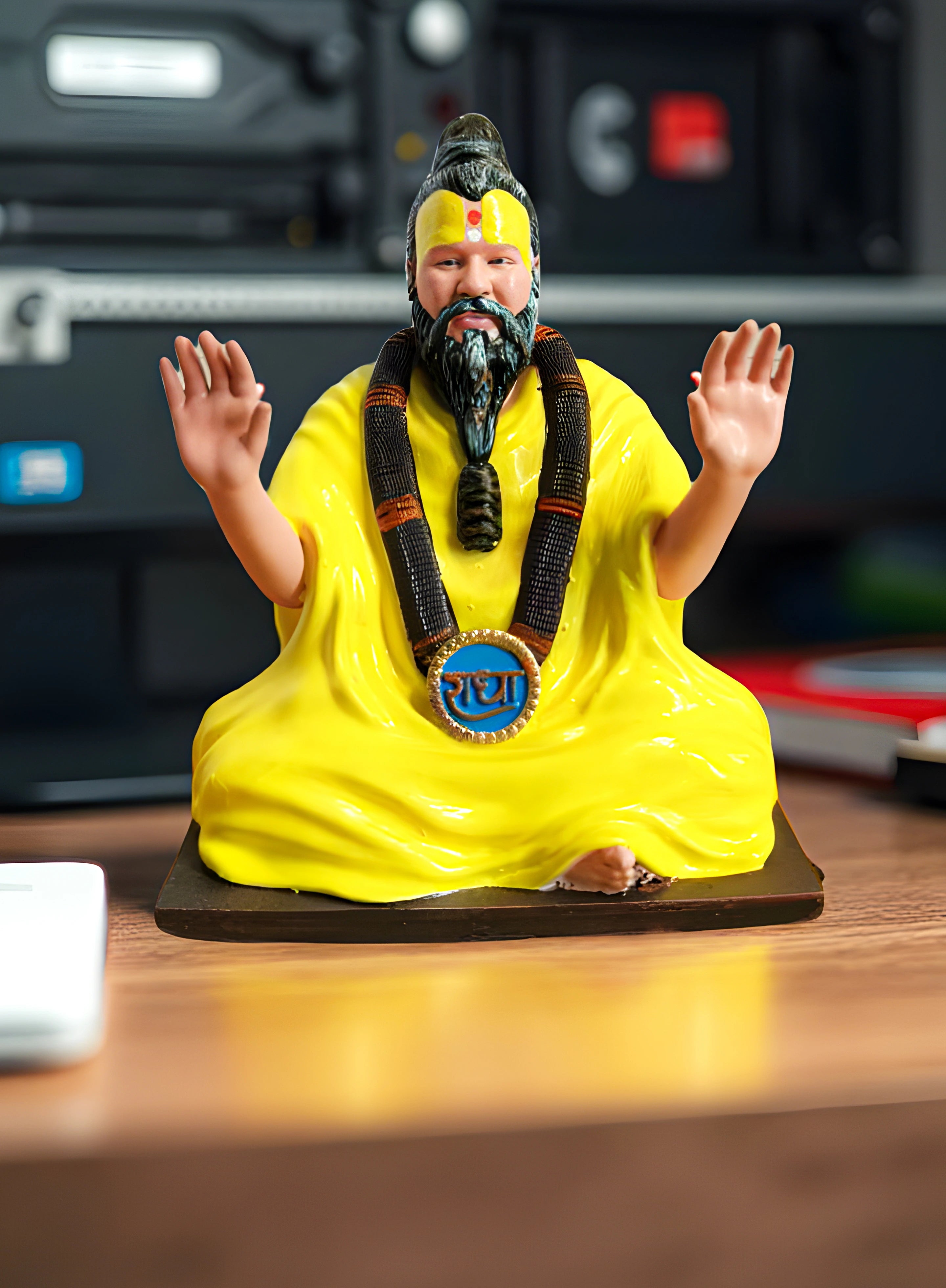 Premanand Swami Statue for Car, Desk and Pooja Room