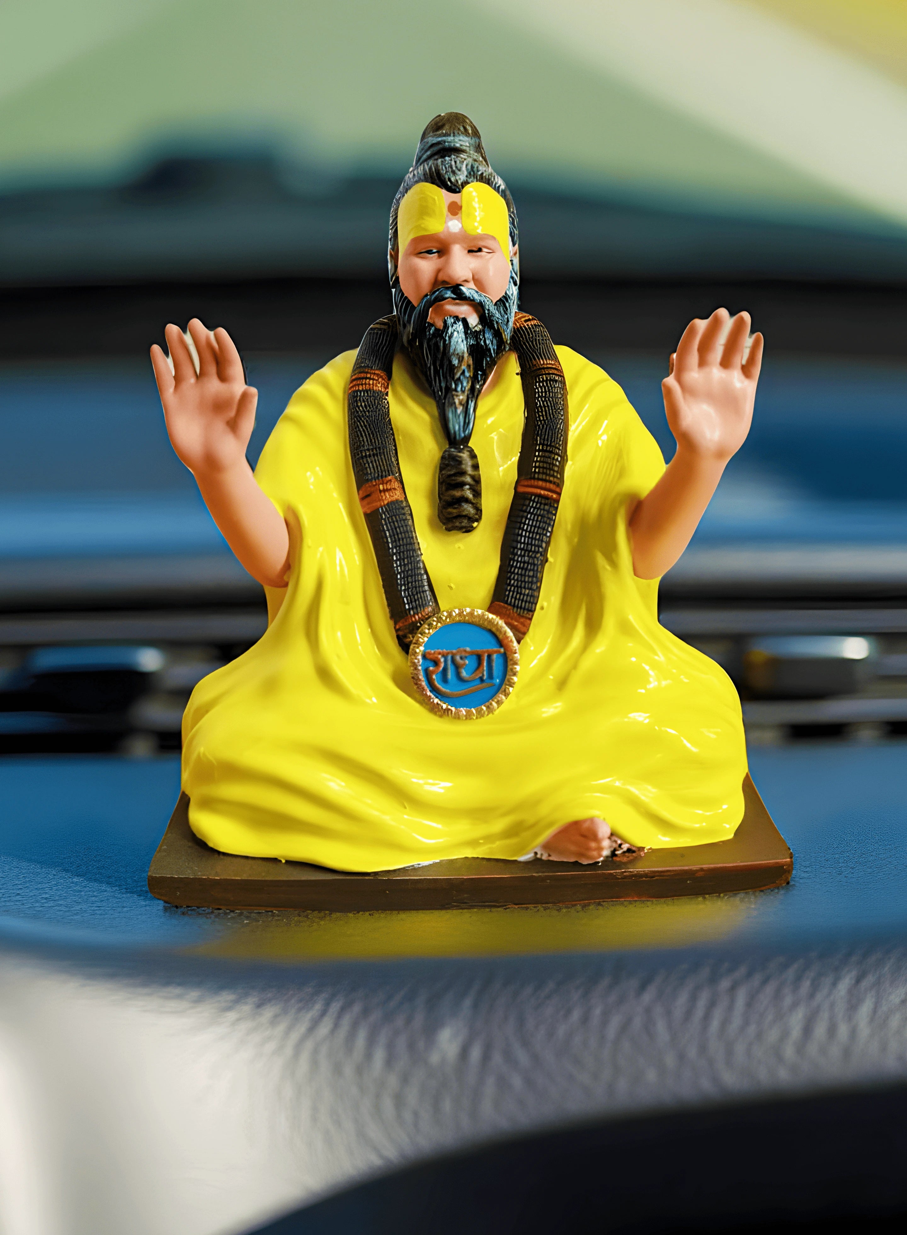Premanand Swami Statue for Car, Desk and Pooja Room